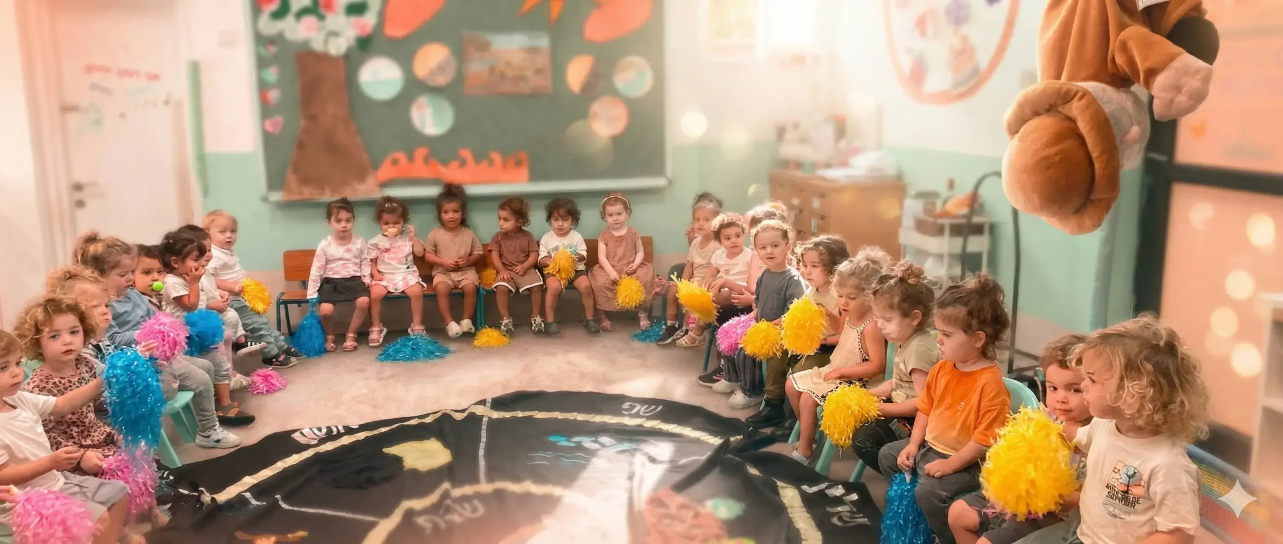 Enfants jouant au Gan Haya